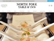 Tablet Screenshot of northforktableandinn.com